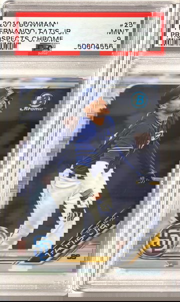 Fernando Tatis Jr. 2019 Bowman Chrome Prospects PSA9 Mint 