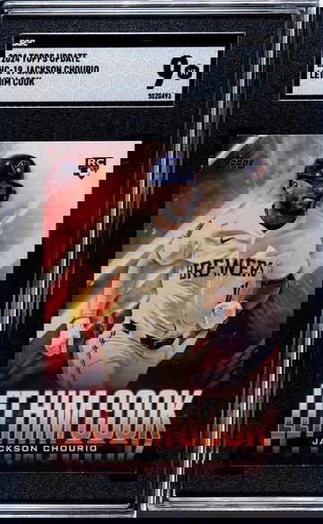 2024 Topps Update Let Him Cook Jackson Chourio #LHC-19 RC SGC 9