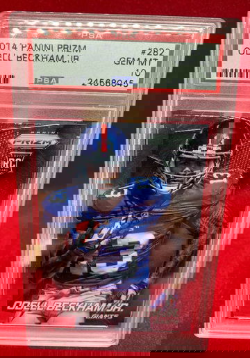 2014 Odell Beckham Jr Prizm RC PSA 10 POP 147