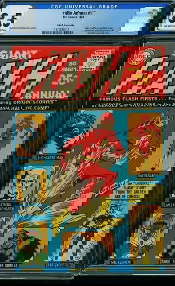 FLASH ANNUAL #1, CGC 8.5 VF+