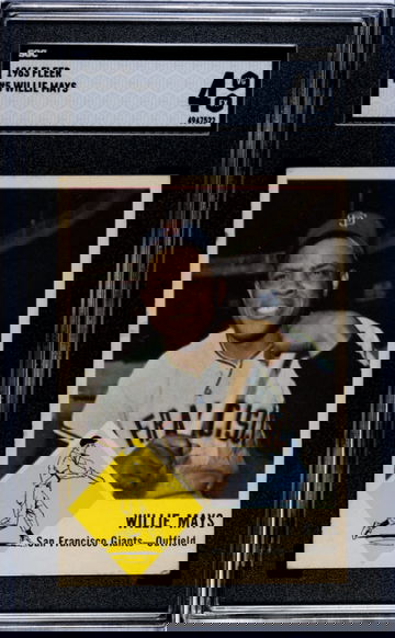 1963 Fleer #5 Willie Mays