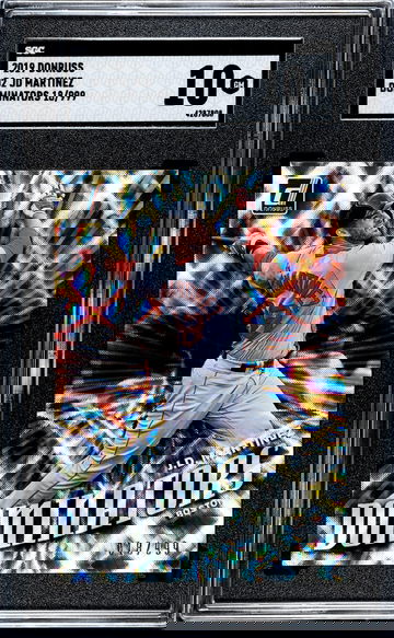 2019 Panini Donruss Dominators J.D. Martinez #D2 /999 SGC 10