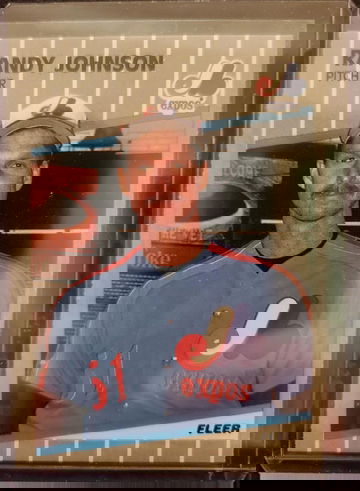 Randy Johnson 1989 Fleer Rookie Pack Fresh!