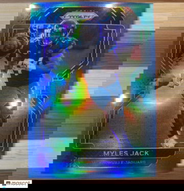 🔥2021 Prizm - Myles Jack - Light Blue Prizm - Pittsburgh Steelers