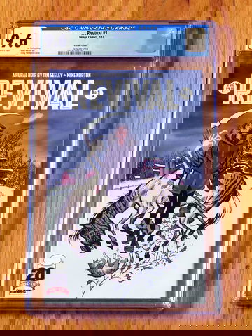 REVIVAL #1 VARIANT CGC 9.6 NM+ WP 2012 Craig Thompson incentive 1:10 SyFy show