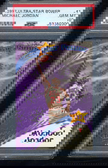 1997 ULTRA STAR POWER 1 JORDAN PSA 10 GEM