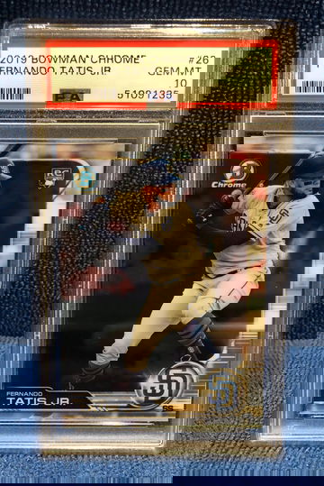 2019 Bowman Chrome Fernando Tatis Jr. PSA 10