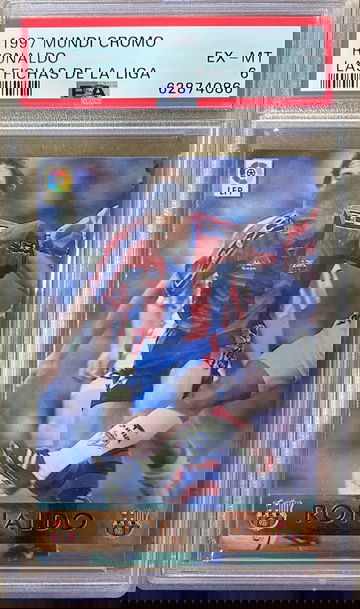 1997 MUNDICROMO LAS FICHAS DE LA LIGA RONALDO