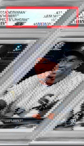 2018 Bowman Prospects Chrome 21 Luis Robert