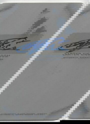 Carter Kieboom 2015 Leaf Perfect Game Printing Plate Autographed 1/1 Rookie Card