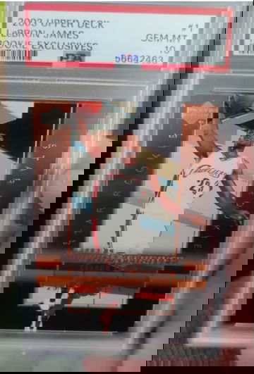 🏀 2003-04 Upper Deck UD Rookies Exclusives Lebron James PSA 10 RC