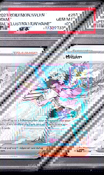 2023 Pokemon Scarlet and Violet Special Illustration Rare Miriam #251 PSA 10