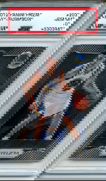 2012 Panini Prizm Klay Thompson RC #203 PSA Gem Mint 10