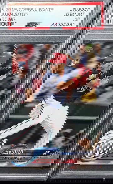 Juan Soto topps update us300 psa 10