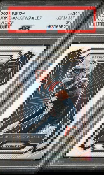 2023 Panini Prizm Christian Gonzalez Variation Rookie RC PSA 10