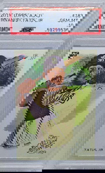 2019 Topps Allen & Ginter #183 Fernando Tatis Jr RC PSA 10