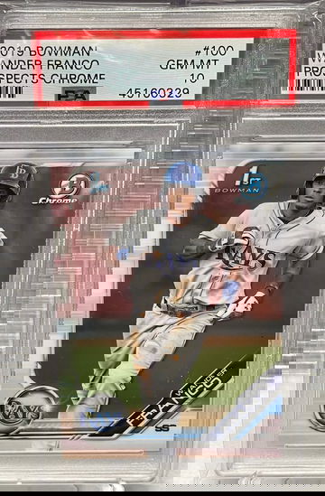 2019 Bowman Chrome Wander Franco PSA 10