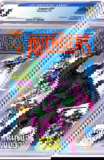 Marvel AVENGERS #267 🔥 1st appearance Council of KANGS 🔥 CGC 9.8 - White Pages