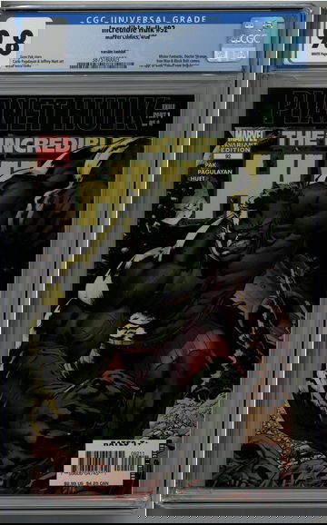 Incredible Hulk 92 CGC 9.8 Planet Hulk Bryan Hitch variant cover