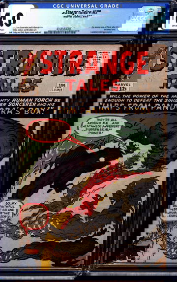 Strange Tales #109 (1963) CGC 4.0 -- 1st Circe (Sersi); Stan Lee & Steve Ditko