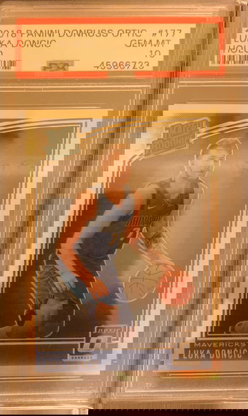 2018 Donruss Optic Holo LUKA DONCIC PSA 10