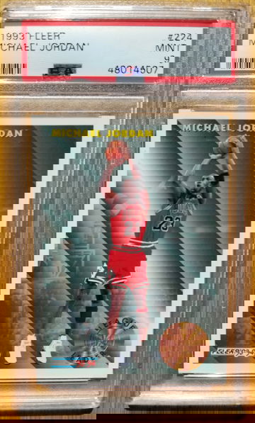 1993 Fleer #224 Michael Jordan PSA 9 MINT