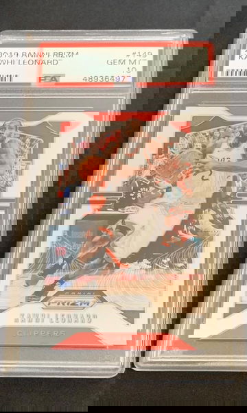 2019 Prizm Kawhi Leonard PSA 10