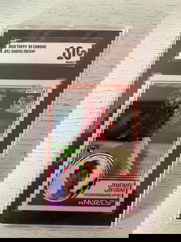 2018 Topps ‘83 chrome #51 shohei Ohtani sgc10