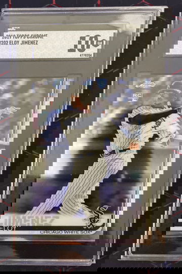 2019 Topps Chrome #202 Eloy Jimenez SGC 10