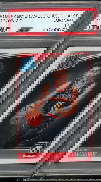 2018 Optic Trae Young PSA 10 