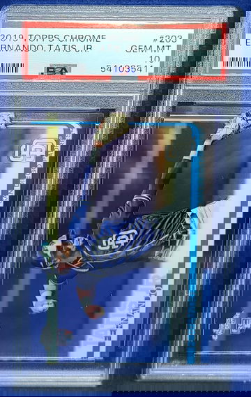 2019 Topps Chrome Fernando Tatis Jr #203 PSA 10