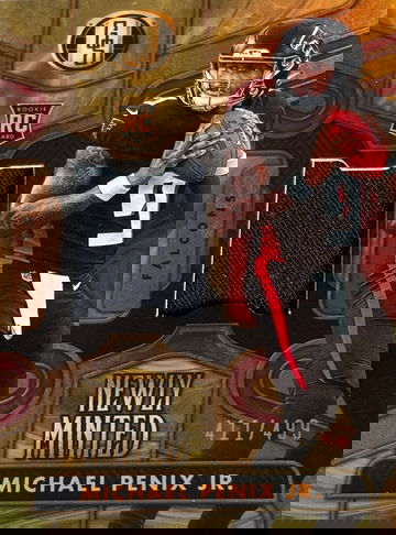 2024 Gold Standard - Newly Minted Memorabilia Michael Penix Jr. #NMM-MPJ /499