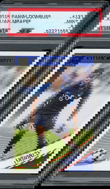 Kylian Mbappe 2018 Donruss #132 PSA 9 52221555