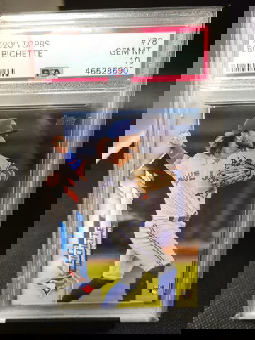 2020 Topps Bo Bichette PSA 10