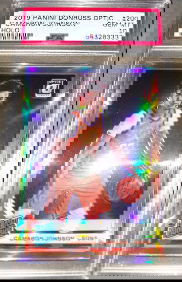 Cameron Johnson optic holo rc psa 10