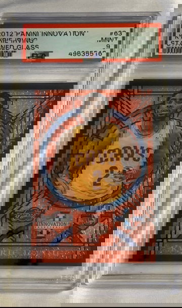 2012 Innovation Kyrie Irving Stained Glass Rookie PSA 9