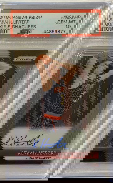 2018-19 Prizm Kevin Huerter Rookie Auto PSA 10