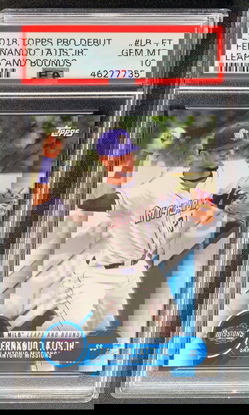 Pop 8! PSA 10 2018-2019 Fernando Tatis Jr. Topps Pro Debut Leaps and Bounds SP Insert Pre-RC Rookie #LB-FT