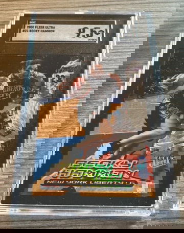 2000 Fleer Ultra Becky Hammon #21 SGC 9.5 Mint+ Rookie Card RC