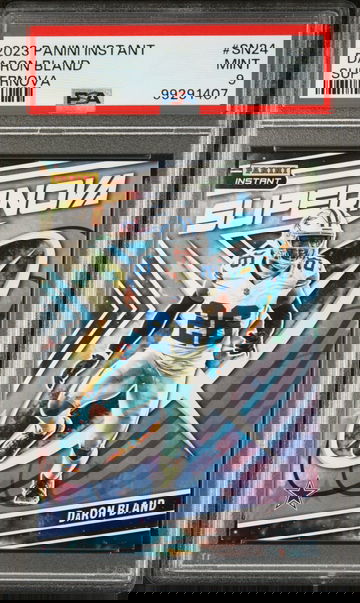 DaRon Bland 2023 Panini Supernova NFL #SN-24 Football Card PSA 9 Mint