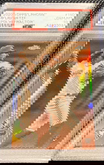 2020 Topps Chrome Bo Bichette Sepia Refractor PSA 10