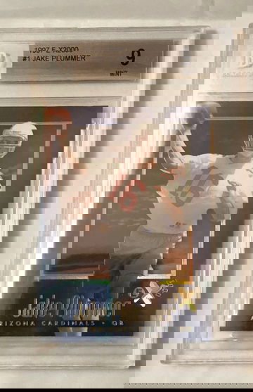 1997 E-X2000 #1 JAKE PLUMMER MINT 9