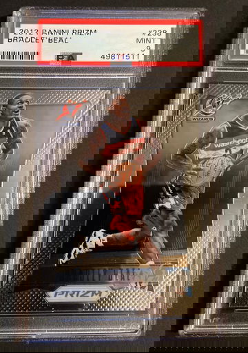 2012 prizm Bradley Beal rookie psa 9 