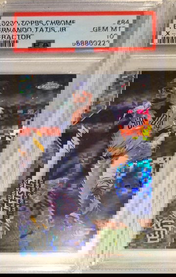 2020 Topps Chrome Fernando Tatis Jr Rookie Cup Xfractor PSA 10 