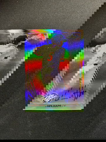 2015 Leaf Ian Happ Leaf Chrome Prospect Auto #BA-IH1