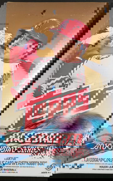 2018 TOPPS UPDATE HOBBY BOX