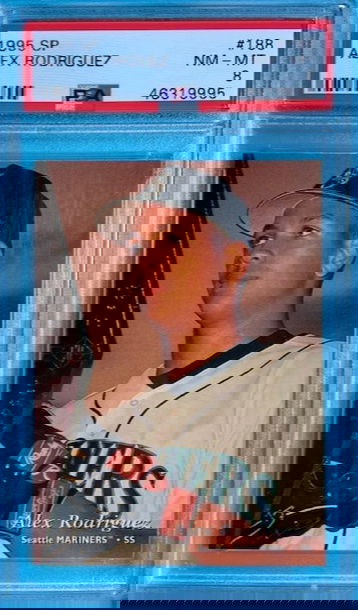 1995 SP #188 Alex Rodriguez PSA 8 NM-MT Seattle Mariners Yankees Hall of Fame 