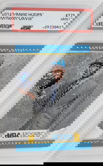 ANTHONY DAVIS 2012 Panini Hoops Rookie RC #275 - PSA 9 Mint