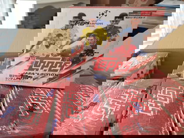 TEN 2021 TOPPS UEFA JAPAN JAPANESE SEALED BOXES