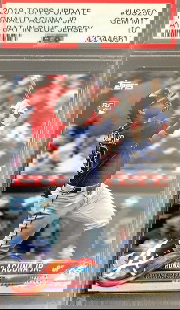 Ronald Acuna RC #US250 2018 Topps Update